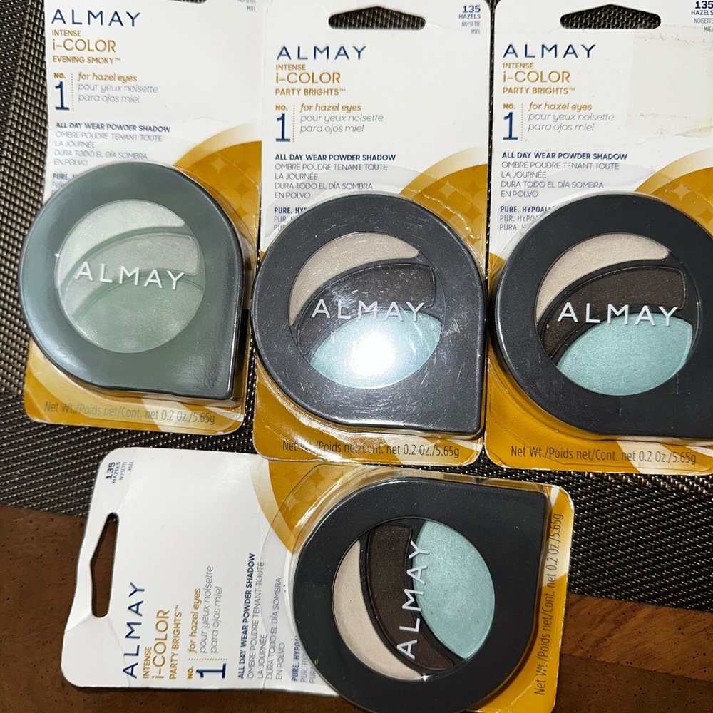4 almay eyeshadow palettes new